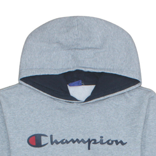 Mens UK Size S Champion Grey Pullover Hoodie
