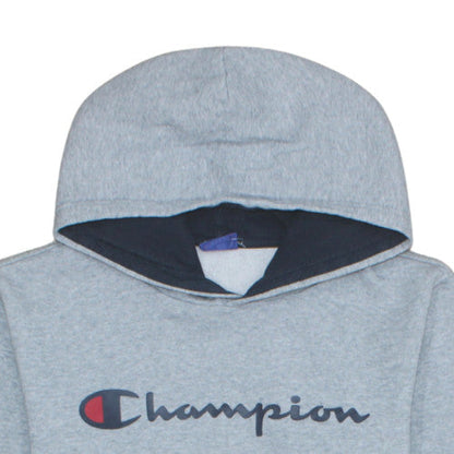 Mens UK Size S Champion Grey Pullover Hoodie