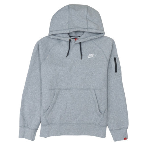 Mens UK Size S Nike Grey Pullover Hoodie