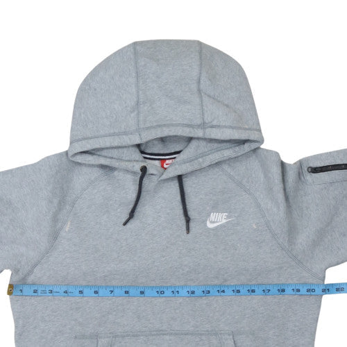 Mens UK Size S Nike Grey Pullover Hoodie