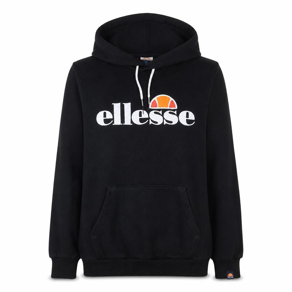 Womens UK Size 12 Ellesse Black Pullover Hoodie