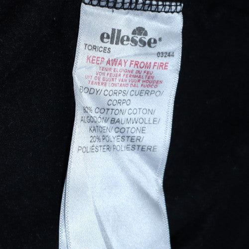 Womens UK Size 12 Ellesse Black Pullover Hoodie