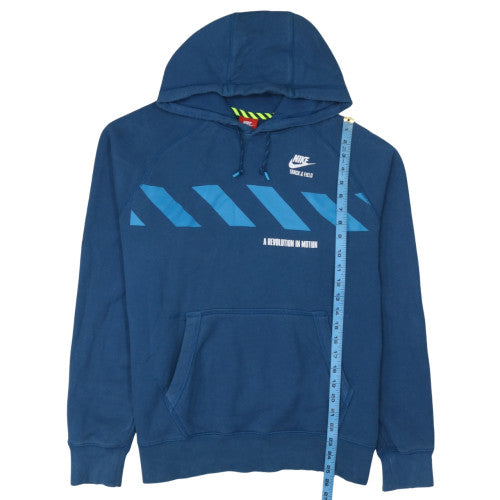 Mens UK Size XL Nike Blue Pullover Hoodie