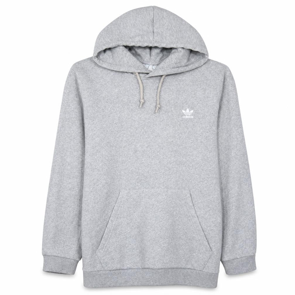 Mens UK Size L adidas Grey Pullover Hoodie