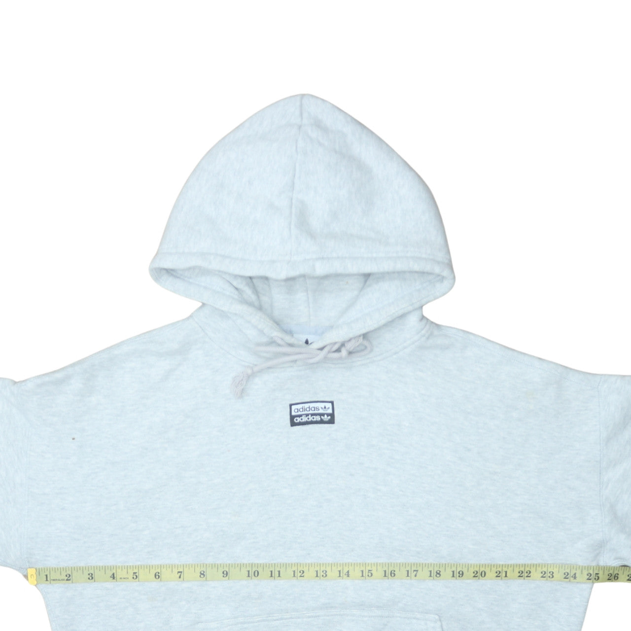 Womens UK Size 12 Adidas Grey Pullover Hoodie