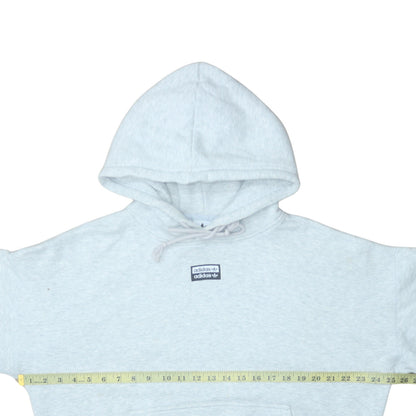 Womens UK Size 12 Adidas Grey Pullover Hoodie