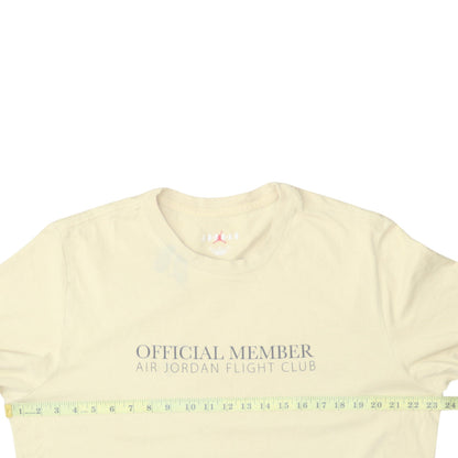 Jordan Men's Beige XL Air Jordan Flight Club Graphic T-Shirt