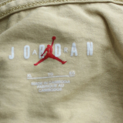 Jordan Men's Beige XL Air Jordan Flight Club Graphic T-Shirt