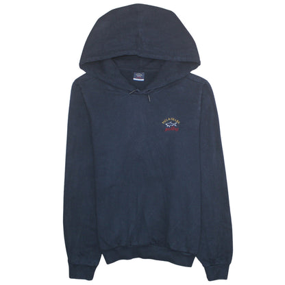 Mens UK Size M Paul & Shark Blue Pullover Hoodie