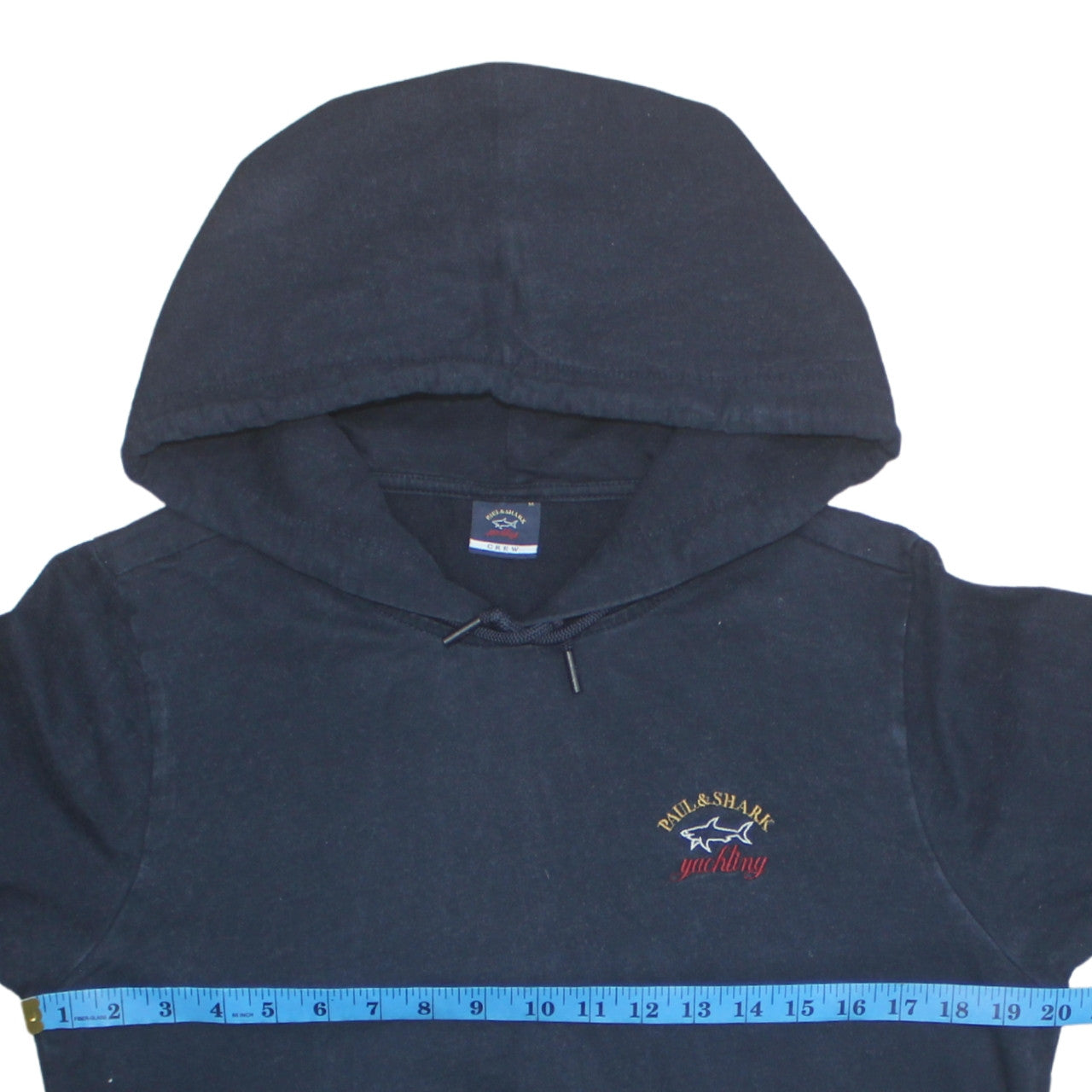 Mens UK Size M Paul & Shark Blue Pullover Hoodie