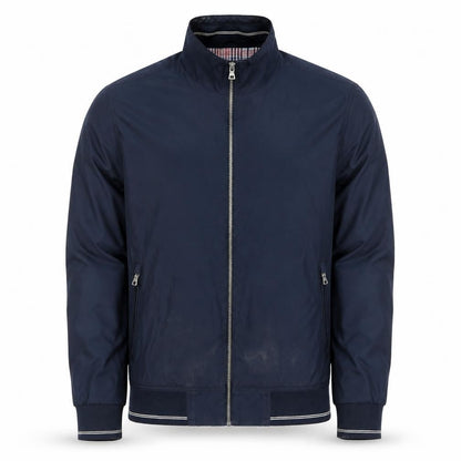 Marks and Spencer Men's Blue Bomber Jacket Small Regular Fit