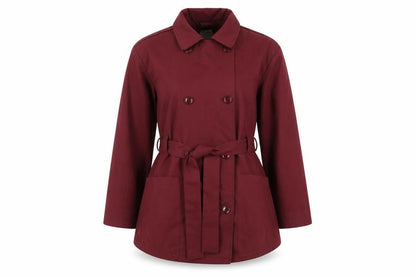 Womens UK Size XS FOREVER 21 Red Trench Coat