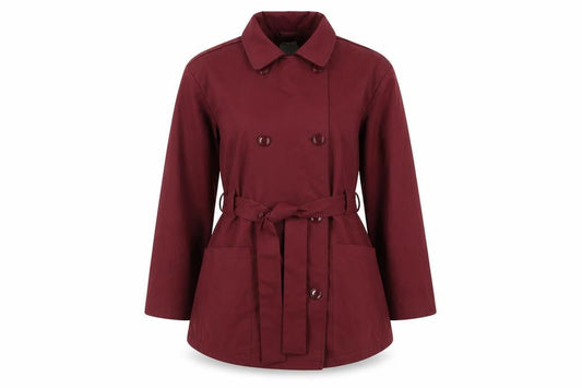 Womens UK Size XS FOREVER 21 Red Trench Coat