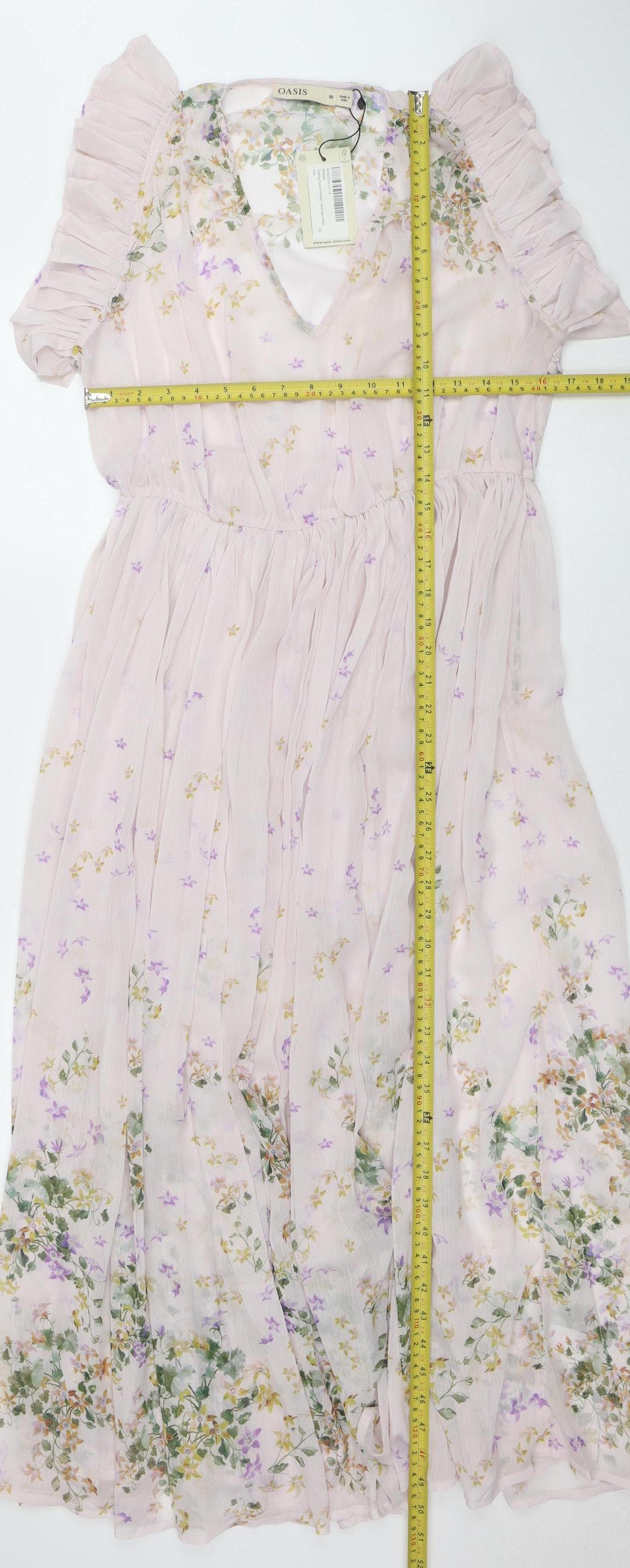 Womens UK Size 10 Oasis Maxi Dress