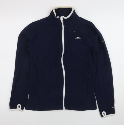 Trespass Women's Blue Fleece Full Zip Jacket Size 14