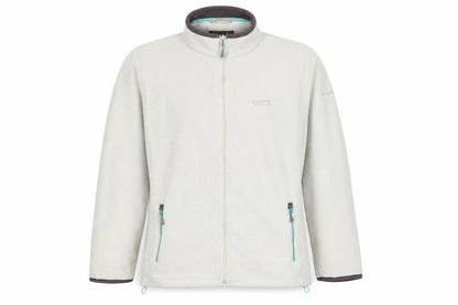 Regatta Womens Grey Fleece Full Zip Jacket Size 16