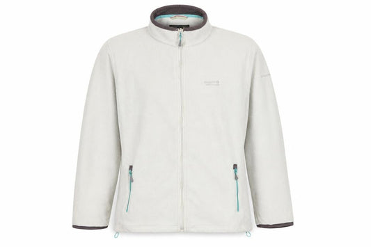 Regatta Womens Grey Fleece Full Zip Jacket Size 16