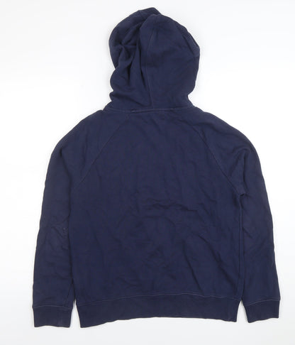 Womens UK Size XS Tommy Hilfiger Blue Pullover Hoodie