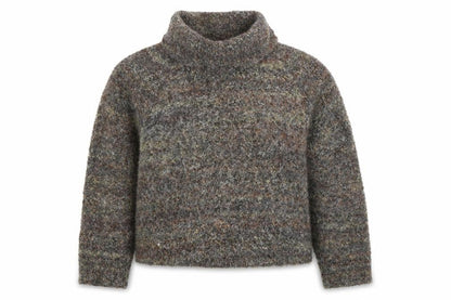Williams Rast Womens Grey Roll Neck Chunky Knit Jumper Size L