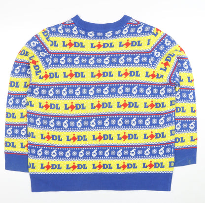 Esmara Women's Multicoloured L Fair Isle Ugly Jumper