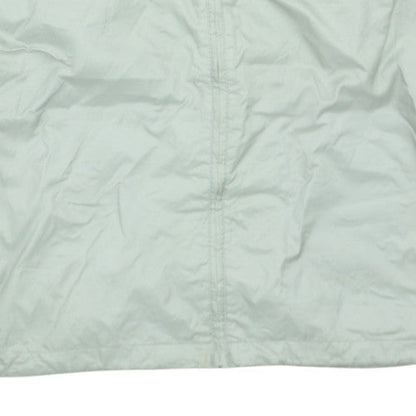 Adidas Men's Beige Windbreaker Jacket Size S Hooded Lightweight