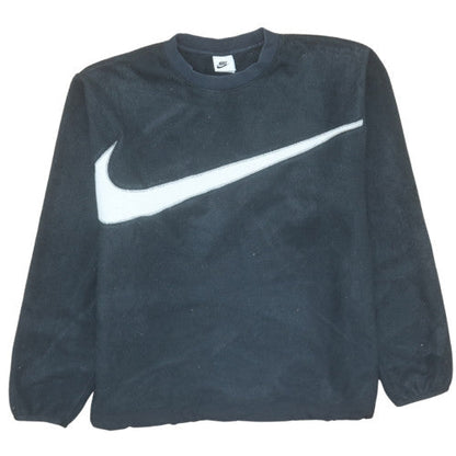 Mens UK Size L Nike Black Pullover Sweatshirt