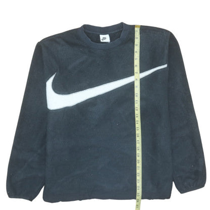 Mens UK Size L Nike Black Pullover Sweatshirt