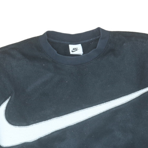 Mens UK Size L Nike Black Pullover Sweatshirt