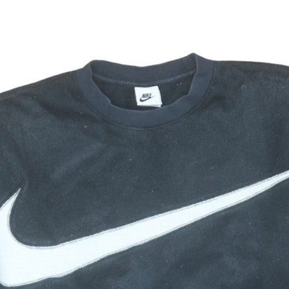 Mens UK Size L Nike Black Pullover Sweatshirt