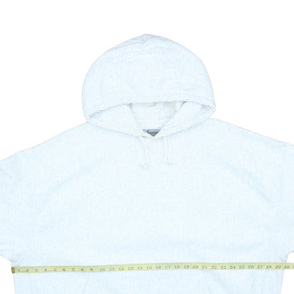 Mens UK Size 2XL Champion White Pullover Hoodie