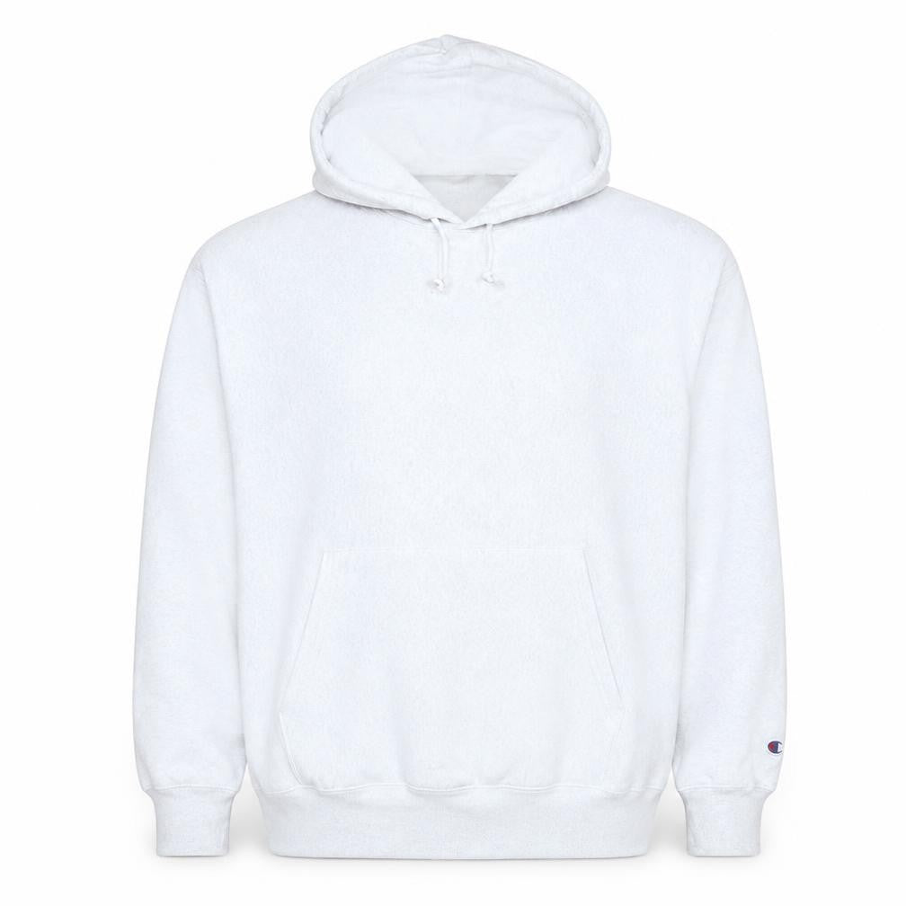 Mens UK Size 2XL Champion White Pullover Hoodie