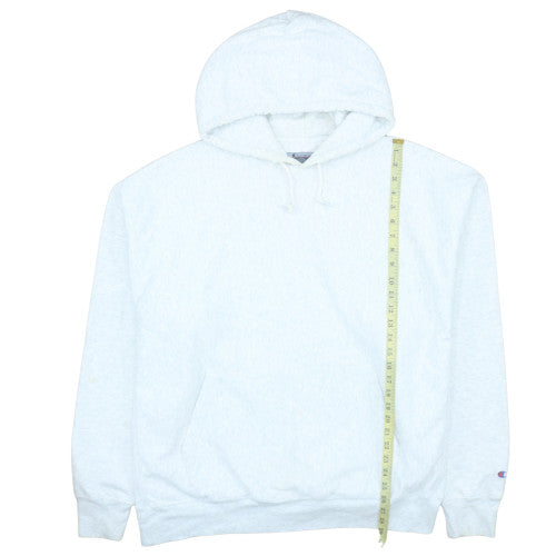 Mens UK Size 2XL Champion White Pullover Hoodie