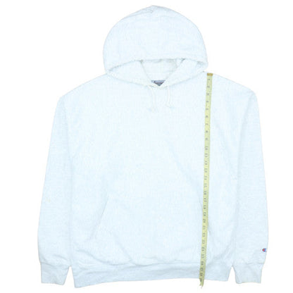 Mens UK Size 2XL Champion White Pullover Hoodie