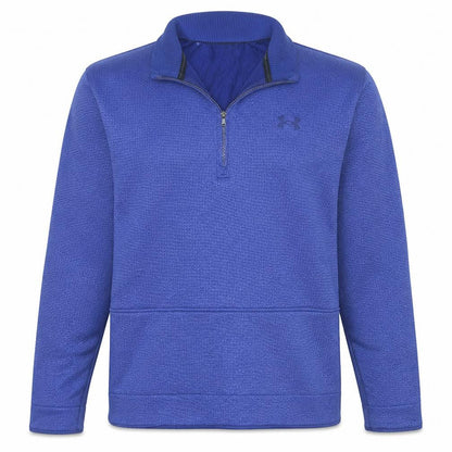 Mens UK Size M Under armour Blue Henley Sweatshirt