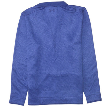 Mens UK Size M Under armour Blue Henley Sweatshirt