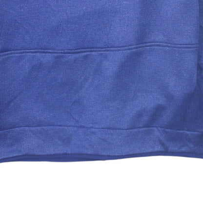 Mens UK Size M Under armour Blue Henley Sweatshirt