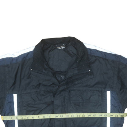 Explorer Men's Black L Waterproof Belted Motorcycle Jacket