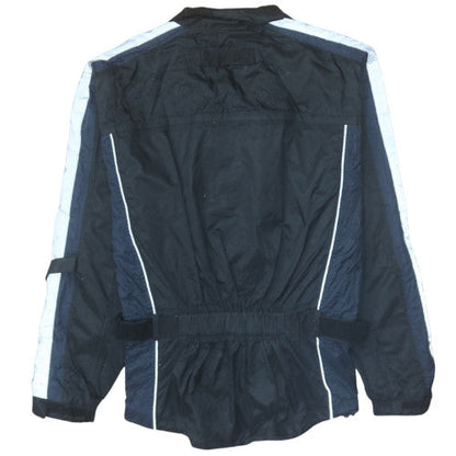 Explorer Men's Black L Waterproof Belted Motorcycle Jacket