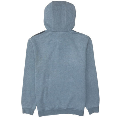 Adidas Boys Grey Pullover Hoodie 11-12 Years Logo Graphic Jumper