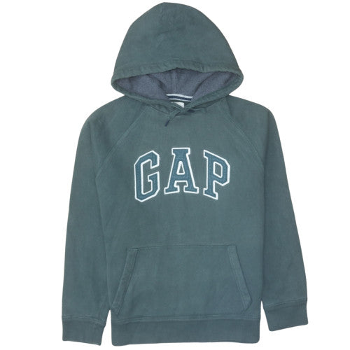Mens UK Size M Gap Green Pullover Hoodie