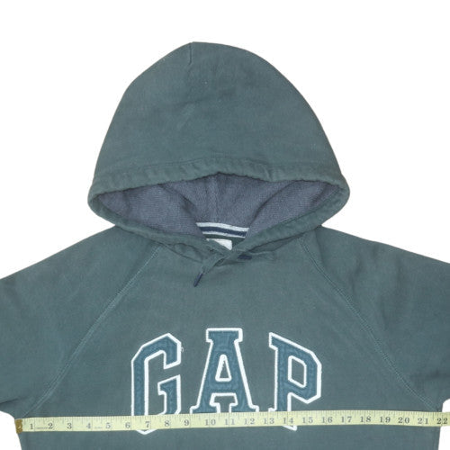 Mens UK Size M Gap Green Pullover Hoodie