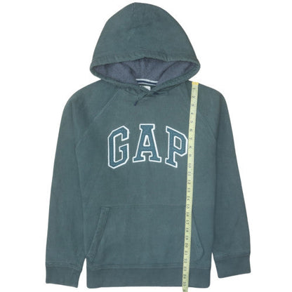 Mens UK Size M Gap Green Pullover Hoodie