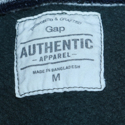 Mens UK Size M Gap Green Pullover Hoodie