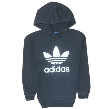 Womens UK Size XS adidas Black Pullover Hoodie