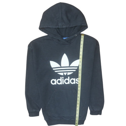 Womens UK Size XS adidas Black Pullover Hoodie