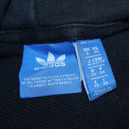 Womens UK Size XS adidas Black Pullover Hoodie