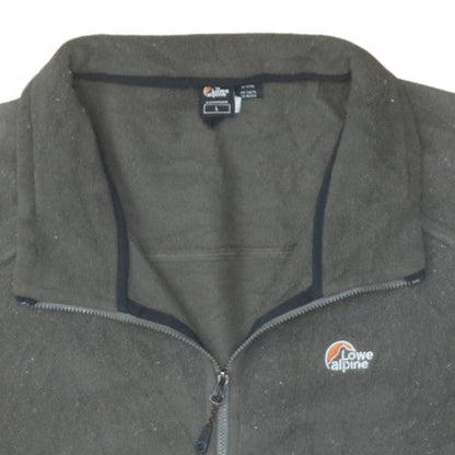 Lowe Alpine Mens Green Fleece Waistcoat Bodywarmer Size L