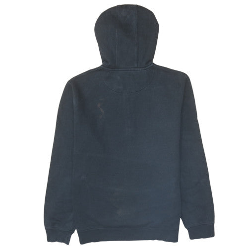 Mens UK Size M U.S. Polo Assn. Black 1/2 Zip Hoodie