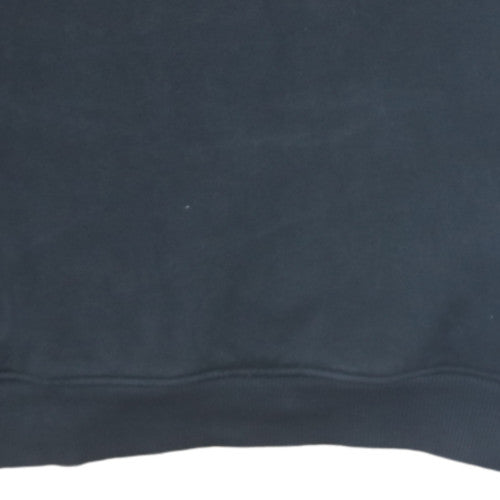 Mens UK Size M U.S. Polo Assn. Black 1/2 Zip Hoodie