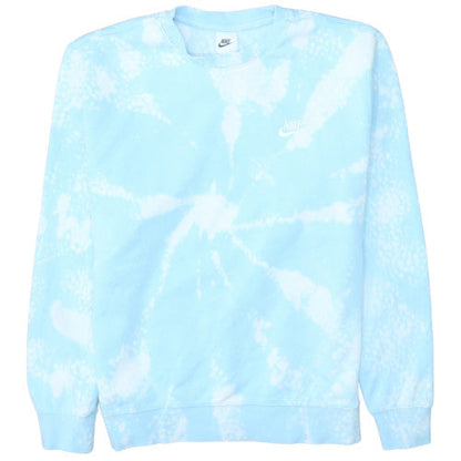 Womens UK Size M Nike Blue Pullover Sweatshirt